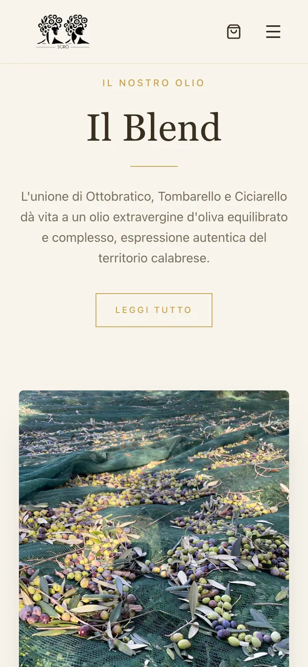 EVOOS, schermata 2 (telefono)