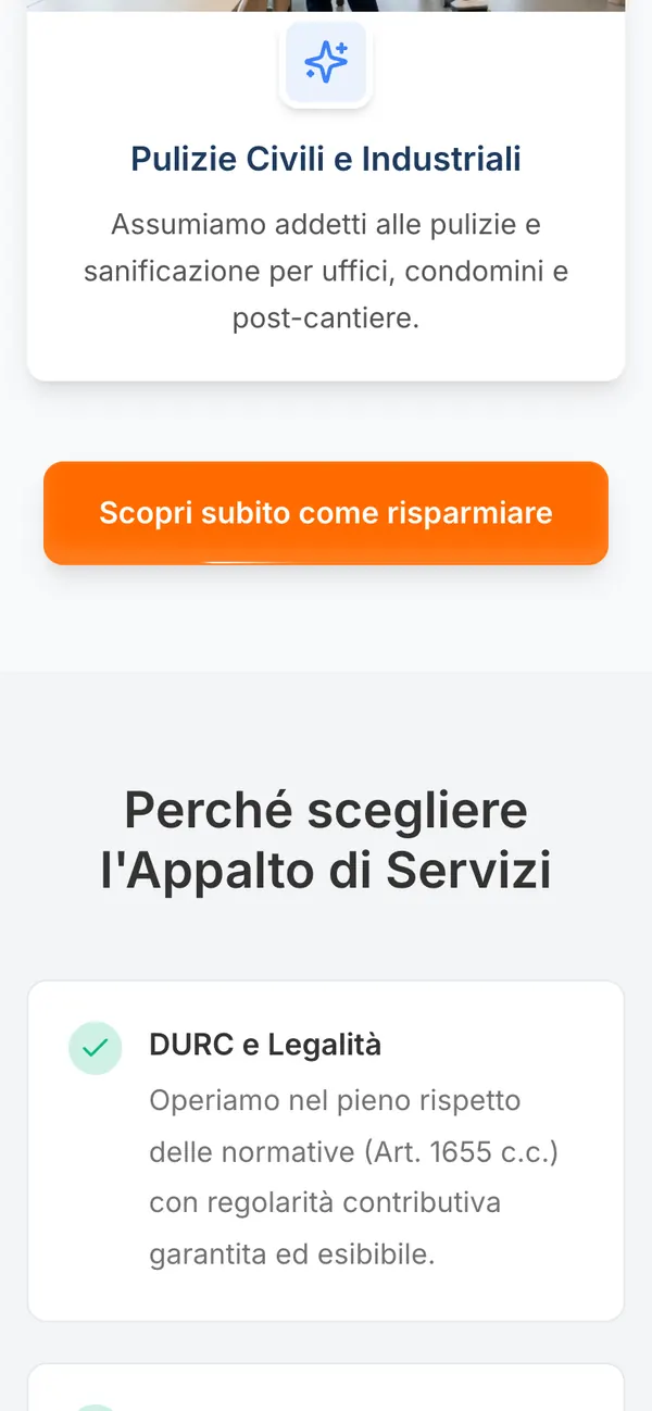 FED Outsourcing, schermata 5 (telefono)