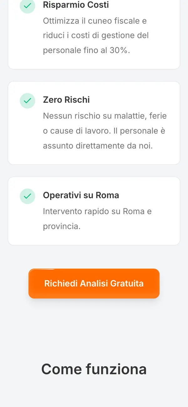FED Outsourcing, schermata 6 (telefono)