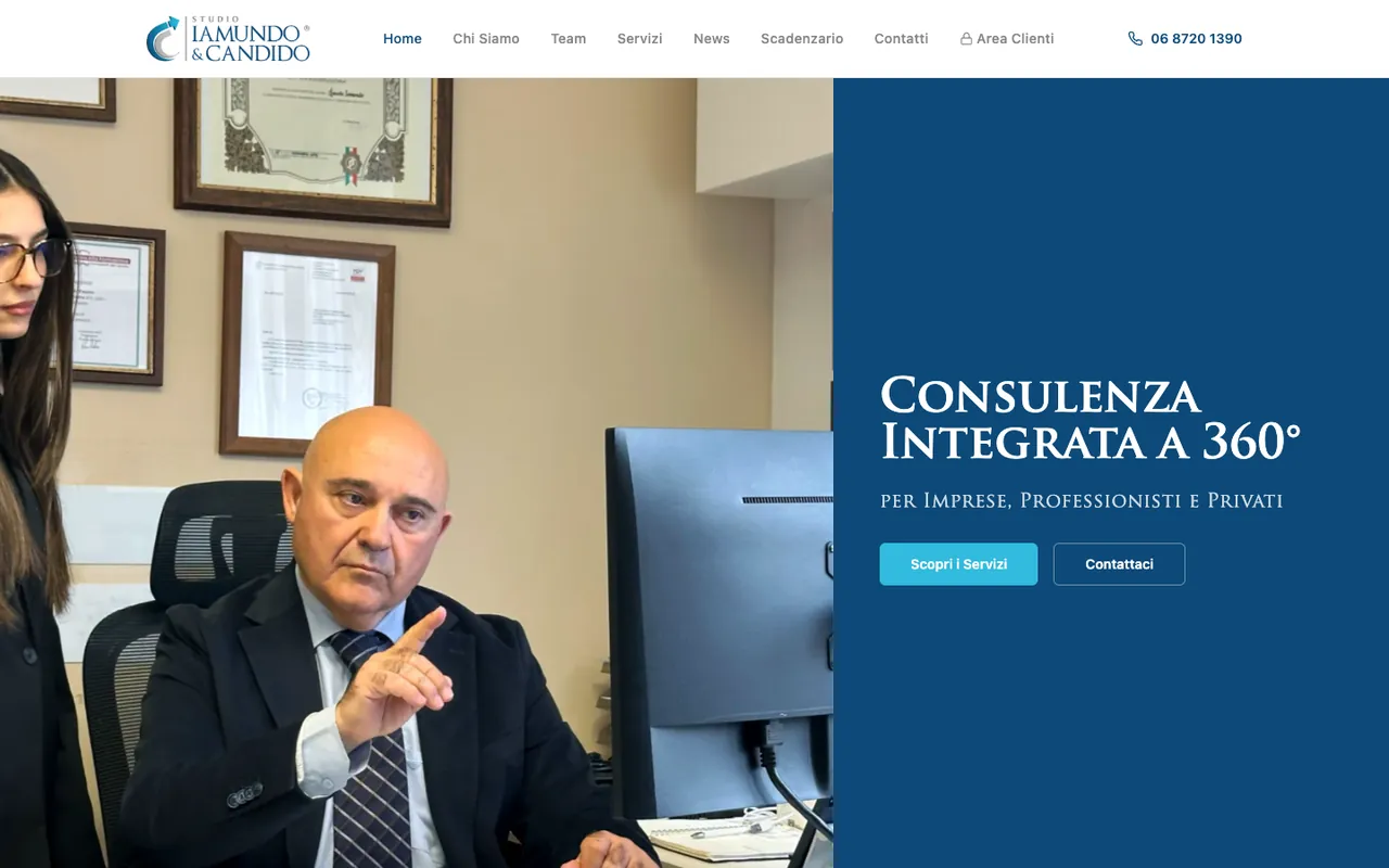 Home page di Studio Iamundo & Candido