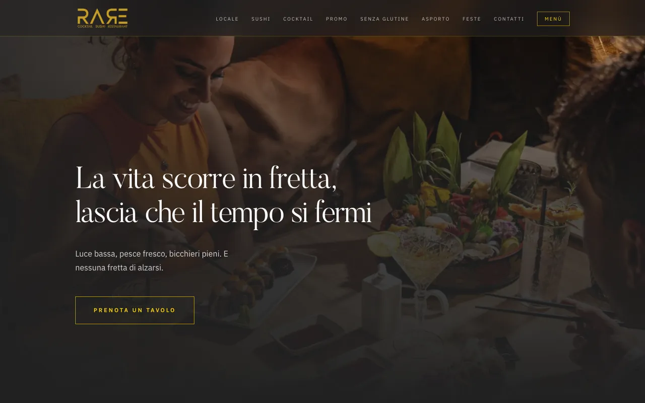 Home page di RAЯE