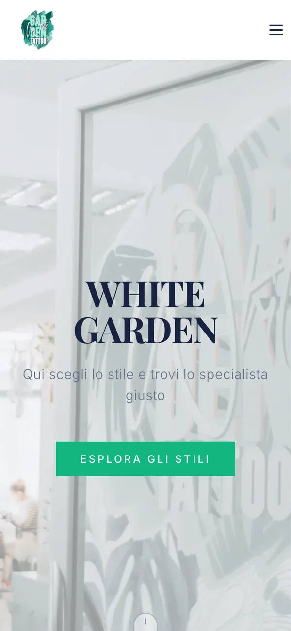 White Garden Tattoo, schermata 1 (telefono)