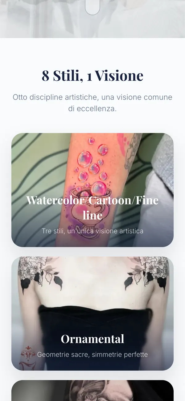 White Garden Tattoo, schermata 2 (telefono)