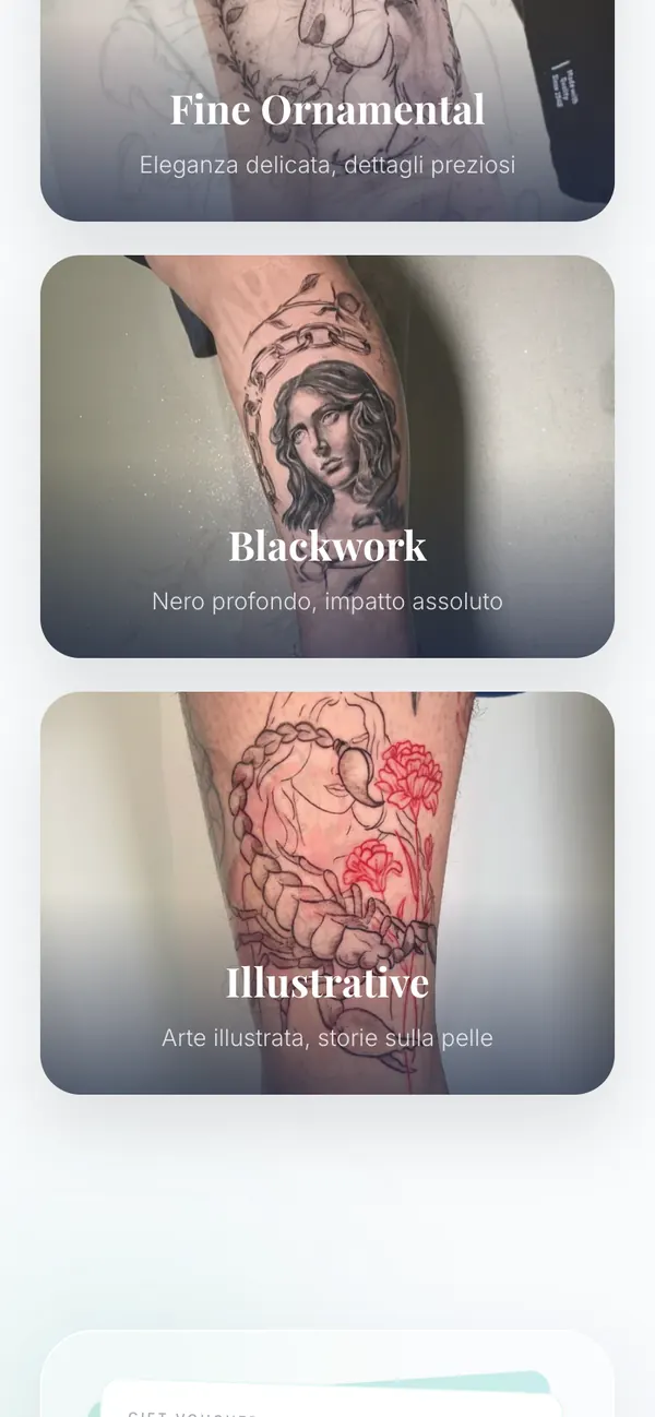 White Garden Tattoo, schermata 4 (telefono)