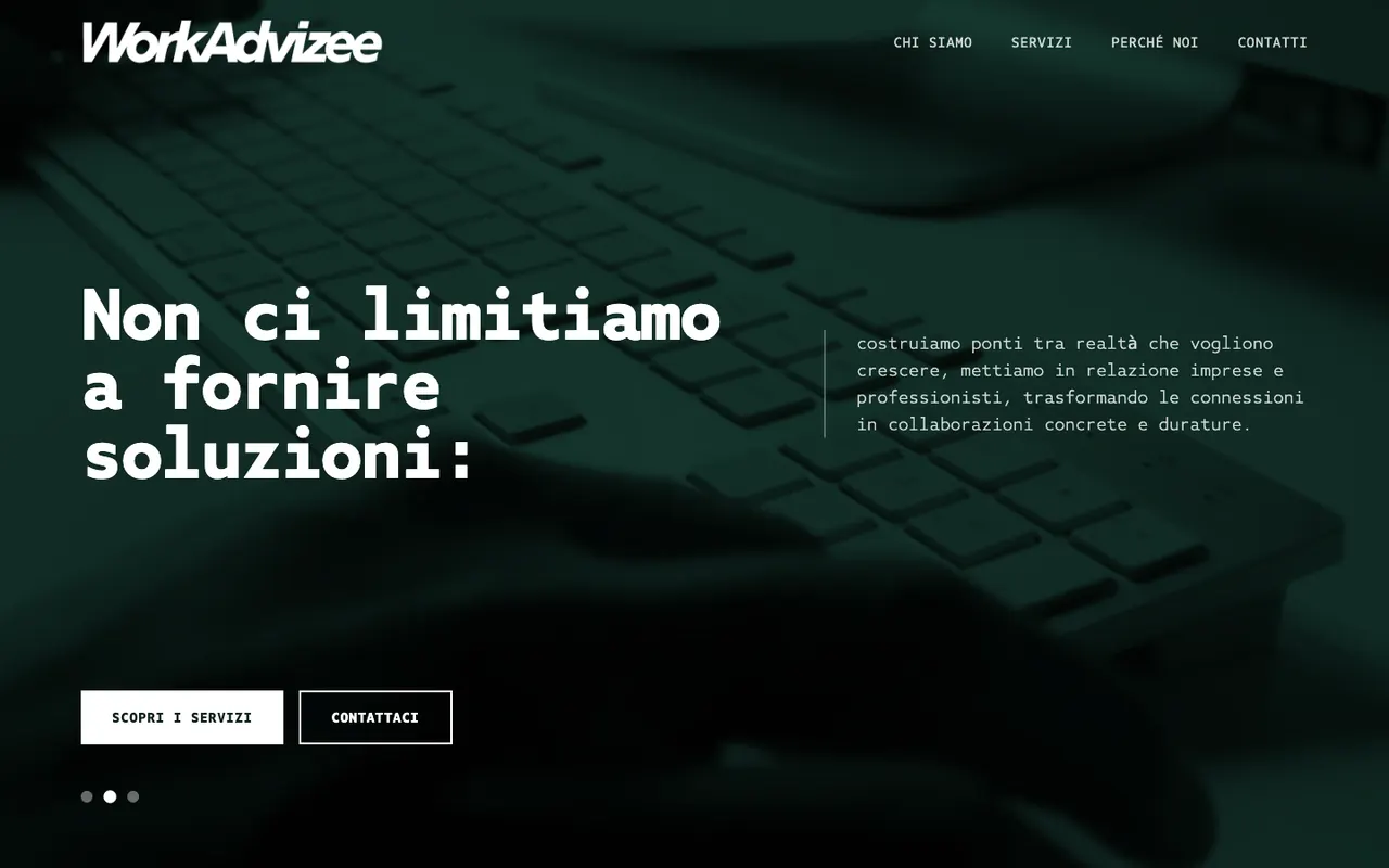 WorkAdvizee, schermata 1 (computer)