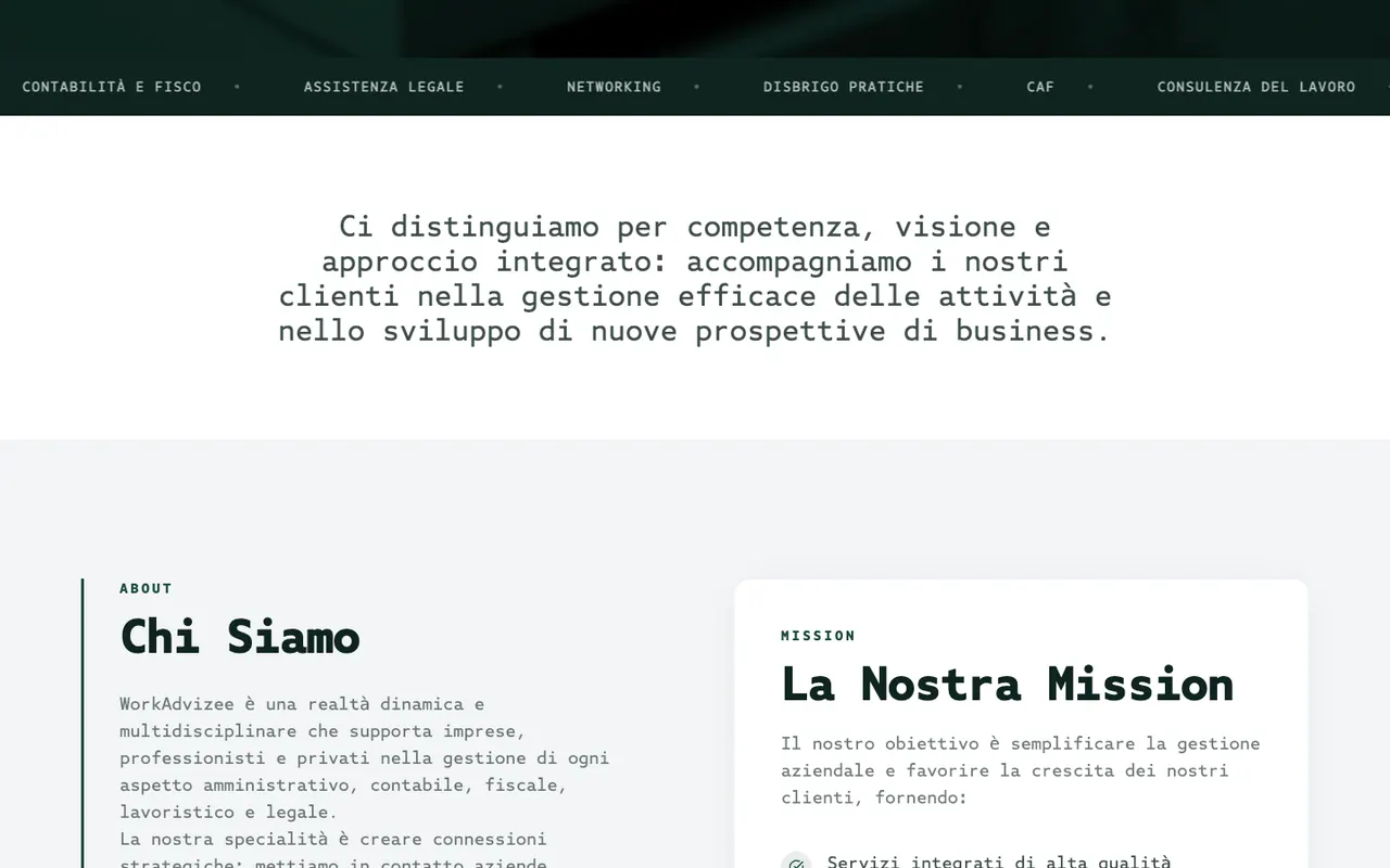 WorkAdvizee, schermata 2 (computer)