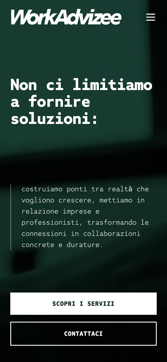 WorkAdvizee su smartphone
